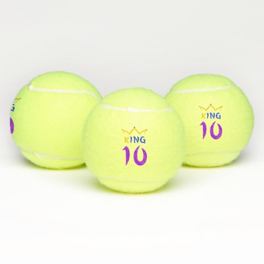 König 10 tennisbälle (Multi)