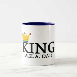 KÖNIG A.K.A. DAD ZWEIFARBIGE TASSE