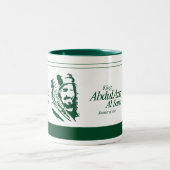 König AbdulAziz AlSaud Zweifarbige Tasse (Mittel)