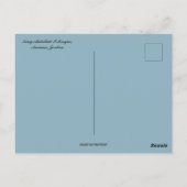 König Abdullah I Mosque Amman Jordan Postkarte (Rückseite)