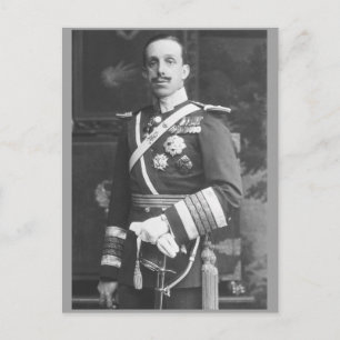 König Alfonso XIII. von Spanien Postkarte