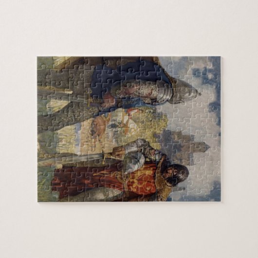 König Arthur & Burg Puzzle (Horizontal)