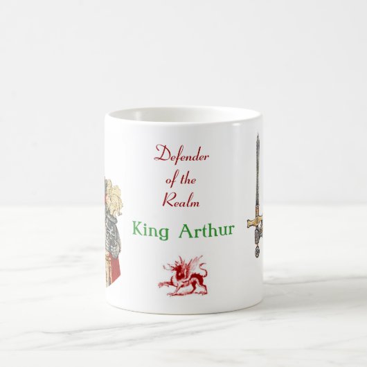 König Arthur Defender der Reich-Reihe Kaffeetasse (Mittel)