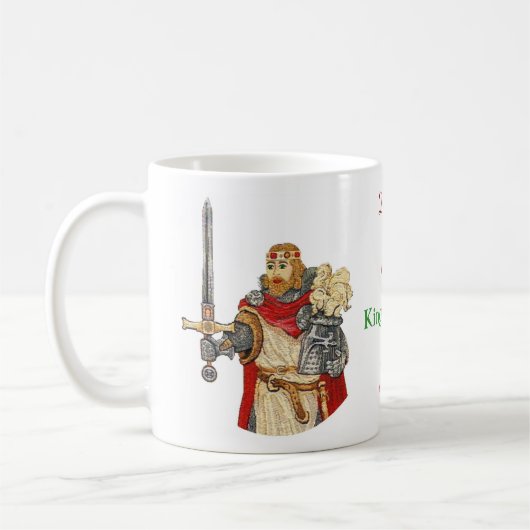 König Arthur Defender der Reich-Reihe Kaffeetasse (Links)