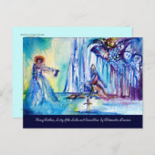 KÖNIG ARTHUR, LADY OF THE SEE UND EXCALIBUR POSTKARTE (Vorne/Hinten)