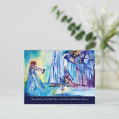 KÖNIG ARTHUR, LADY OF THE SEE UND EXCALIBUR POSTKARTE (Stehend Vorderseite)