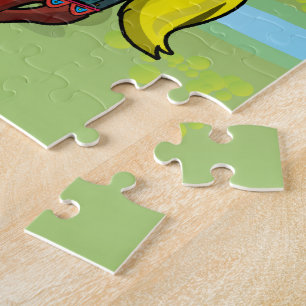 König Arthur Medievil Ritter und Pferd Puzzle