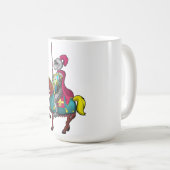König Arthur Ritter und Pferd Kaffeetasse (VorderseiteRechts)