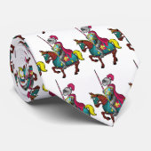 König Arthur Ritter und Pferd Krawatte (Gerollt)