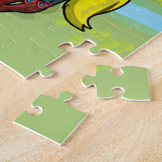 König Arthur Ritter und Pferd Puzzle (Seite)