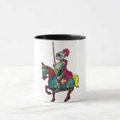 König Arthur Ritter und Pferd Tasse (Zentrum)