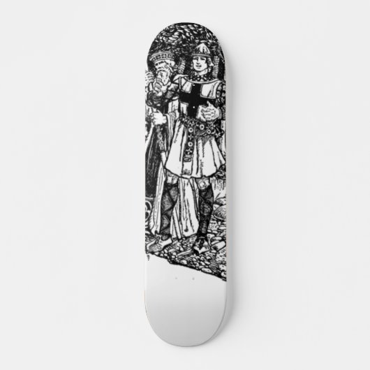 König Arthur Skateboard (Vorne)