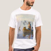 König Arthur u. Excalibur, C. 1922 durch N.C Wyeth T-Shirt (Vorderseite)