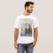König Arthur u. Excalibur, C. 1922 durch N.C Wyeth T-Shirt (Vorne ganz)