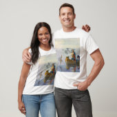 König Arthur u. Excalibur, C. 1922 durch N.C Wyeth T-Shirt (Unisex)
