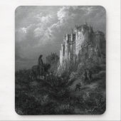 König Arthur und Camelot von Gustave Doré von 1868 Mousepad (Vorne)