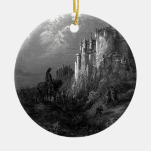 König Arthur und Camelot von Gustave Doré von 18 Keramik Ornament