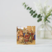 König Arthur und Ritter des Runden Tisches Begleitkarte (Stehend Vorderseite)