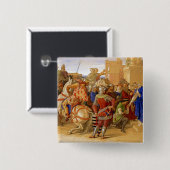 König Arthur und Ritter des Runden Tisches Button (Vorne & Hinten)