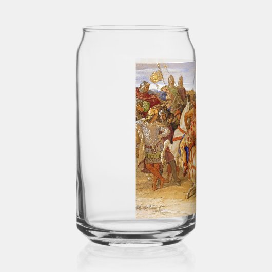 König Arthur und Ritter des Runden Tisches Dosenglas (Rechts)