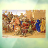 König Arthur und Ritter des Runden Tisches Fensteraufkleber (Blatt 3)