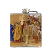 König Arthur und Ritter des Runden Tisches Flachmann (Rückseite)