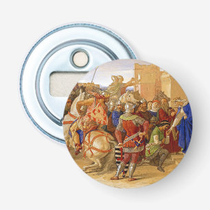 König Arthur und Ritter des Runden Tisches Flaschenöffner
