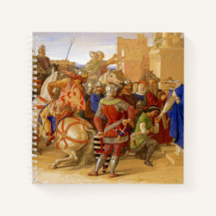 König Arthur und Ritter des Runden Tisches Notizblock