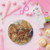 König Arthur und Ritter des Runden Tisches Pappteller (Party)