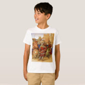 König Arthur und Ritter des Runden Tisches T-Shirt (Vorne ganz)