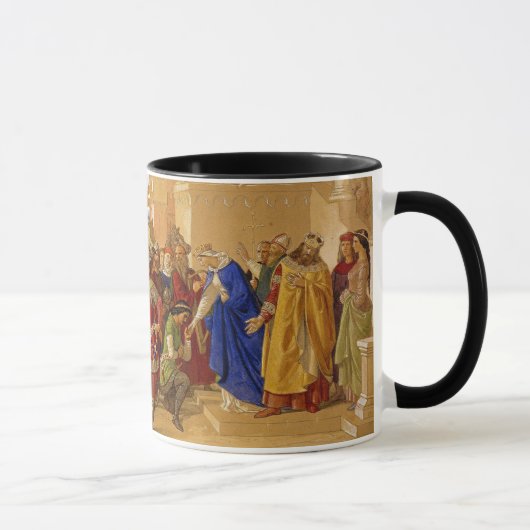 König Arthur und Ritter des Runden Tisches Tasse (Rechts)