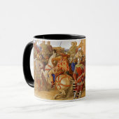 König Arthur und Ritter des Runden Tisches Tasse (Vorderseite Links)