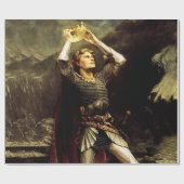 König Arthur von Charles Ernest Butler Geschenkpapier (Flach)