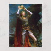 König Arthur von Charles Ernest Butler Postkarte (Vorderseite)