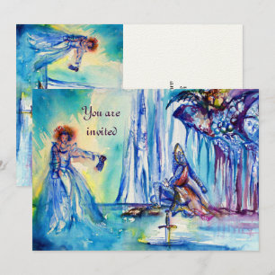 KÖNIG ARTUS, DAME DES SEES UND EXCALIBUR fühlten Einladung