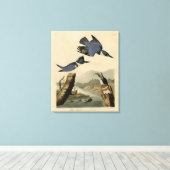 König aus Audubons Vögeln von Amerika Leinwanddruck (Insitu (Holzboden))