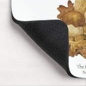 König Bolete Mushroom Mousepad (Ecke)