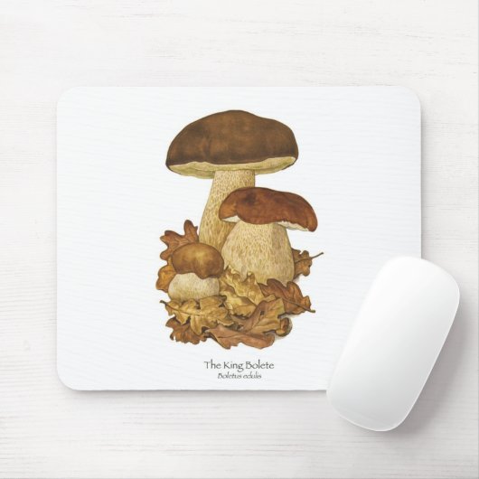 König Bolete Mushroom Mousepad (Mit Mouse)