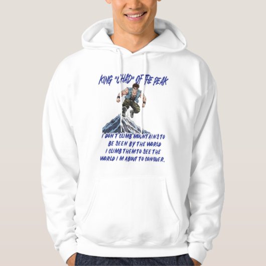 KÖNIG ‚CHAD‘ VON DEN PEAKS HOODIE (Vorderseite)