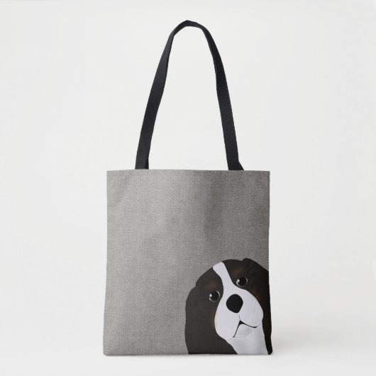 König Charles Cavalier Allover Tasche (Vorderseite)