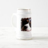 König Charles Cavalier Spaniel Beer Stein Bierglas (Vorderseite Links)