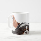 König Charles Cavalier Spaniel Kaffeetasse (Vorderseite Links)