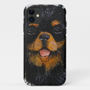 König Charles Cavalier Spaniel Schwarzes und Tan Case-Mate iPhone Hülle
