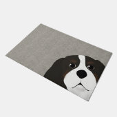König Charles Cavalier Spanier Doormat Fußmatte (Schrägansicht)