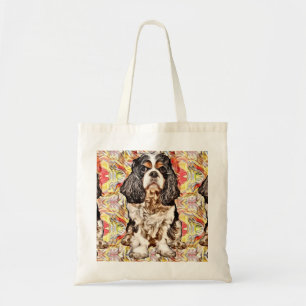 König Charles Cavalier Spanier Tote Tag Tragetasche