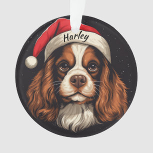 König Charles Cavalier Weihnachts-Schmuckanhänger Ornament
