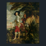 König Charles I. von England, Jagd, c.1635 Poster<br><div class="desc">King Charles I | von Sir Anthony van Dyck | Art Location: Louvre,  Paris,  Frankreich | Flämischer Künstler | Image Collection number: XIR75740</div>