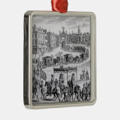 König Charles II Silbernes Ornament (Rechts)