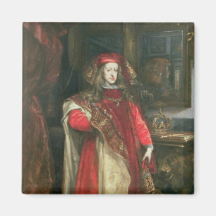 König Charles II von Spanien Magnet