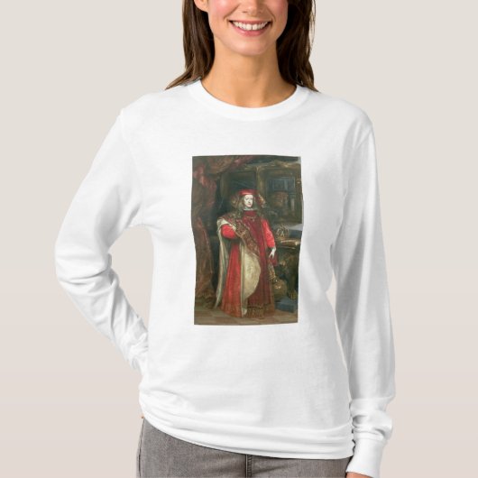 König Charles II von Spanien T-Shirt (Vorderseite)